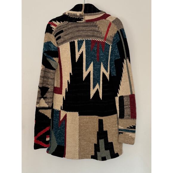 POLO RALPH LAUREN Women's Native Cardigan Beige - Picture 2 of 4